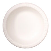 Teller aus Pappe rund tief 480ml �19cm wei�, 20 Stk.