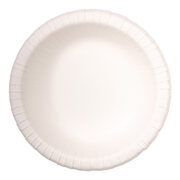 Teller aus Pappe rund tief 480ml �19cm wei�, 50 Stk.