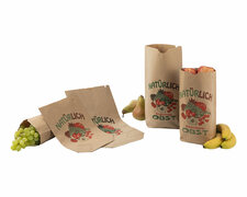 Obstbodenbeutel aus Natronpapier Natrlich 230x370mm  60gr. 2,5 KG, 500 Stk.