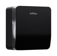 Satino Jumbo Toilettenpapierspender S f�r JT1-Gro�rollen, schwarz