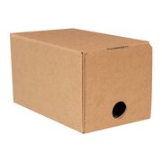 Karton f�r Bag in Box  5 Liter 168x155x256mm, braun