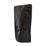 Standbodenbeutel PET schwarz glnzend 110x185x65mm, 250ml, 1000 Stk.