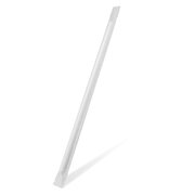 Strohhalme Trinkhalme aus Papier wei� einzeln geh�llt 25cm � 8 mm 100 Stk.