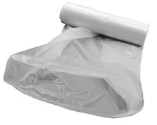 Universal Flachbeutel HDPE transparent, gerollt, 25 x 40 cm , 50 Stk.