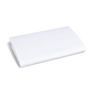 Papiertischdecke wei� gefaltet 120 cm x  180 cm