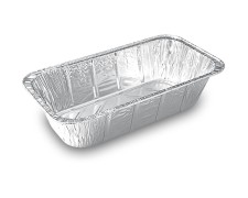 Aluschalen Backform Auflaufform Gastronorm 320x170x75mm 2500ml TYP 1/3, 50 Stk.