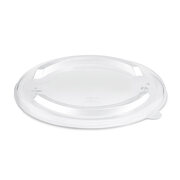 Deckel transparent �185mm aus rPET f�r Salatschalen Feinkostschalen, 50 Stk.