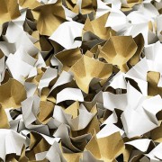 DECOFILL dekorative Papier-Verpackungschips Polsterchips, wei�, 400 Liter