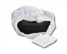 Seitenfaltenscke Reifenscke wei 780+3001000mm 30my lose verpackt, 250 Stk.