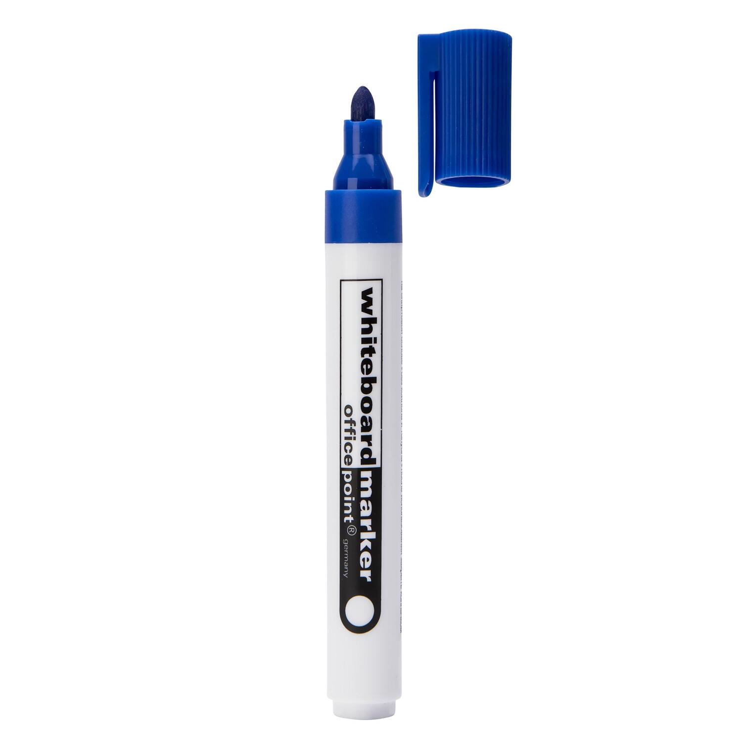 Whiteboard Marker 1-5mm Rundspitze blau, 10 Stk.