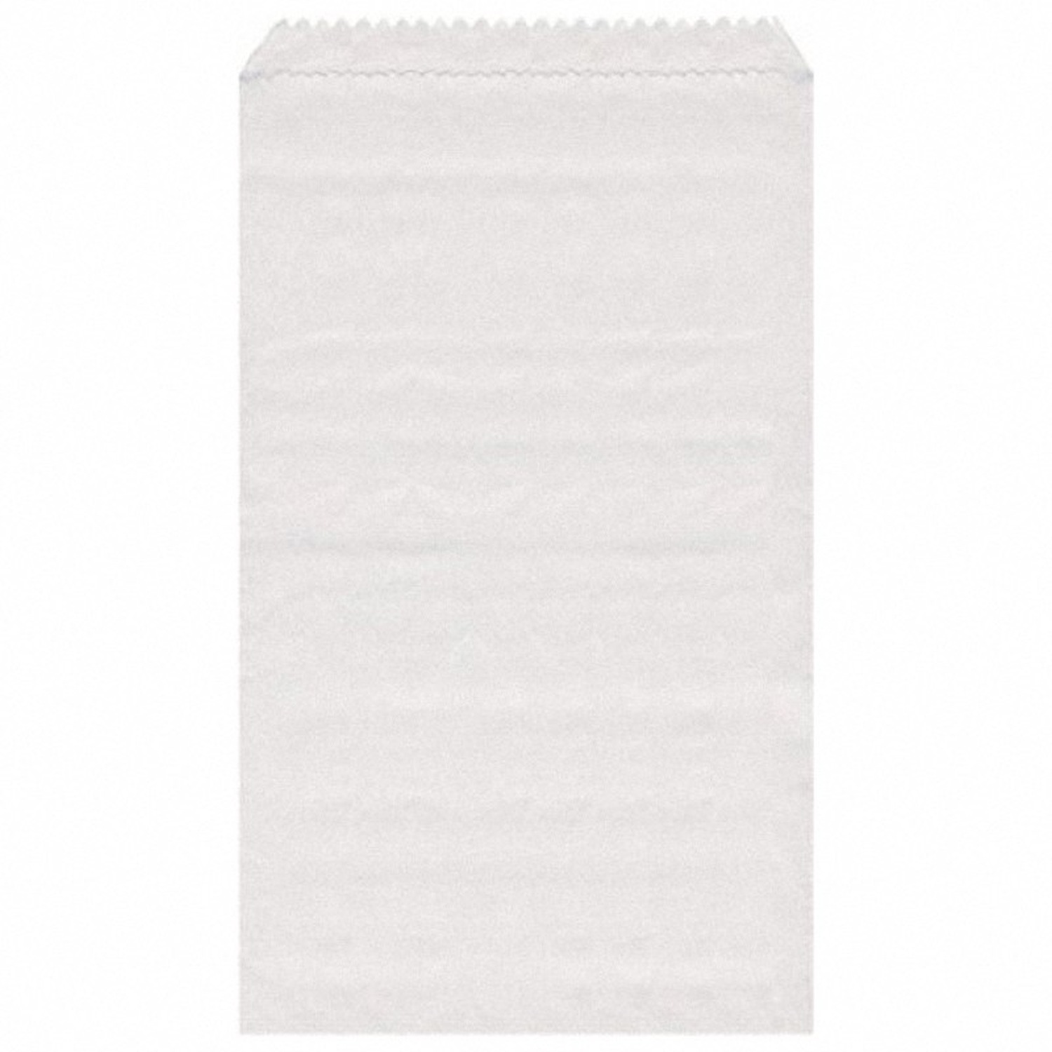 Papierflachbeutel wei 8 x 11 cm, 4000 Stk.