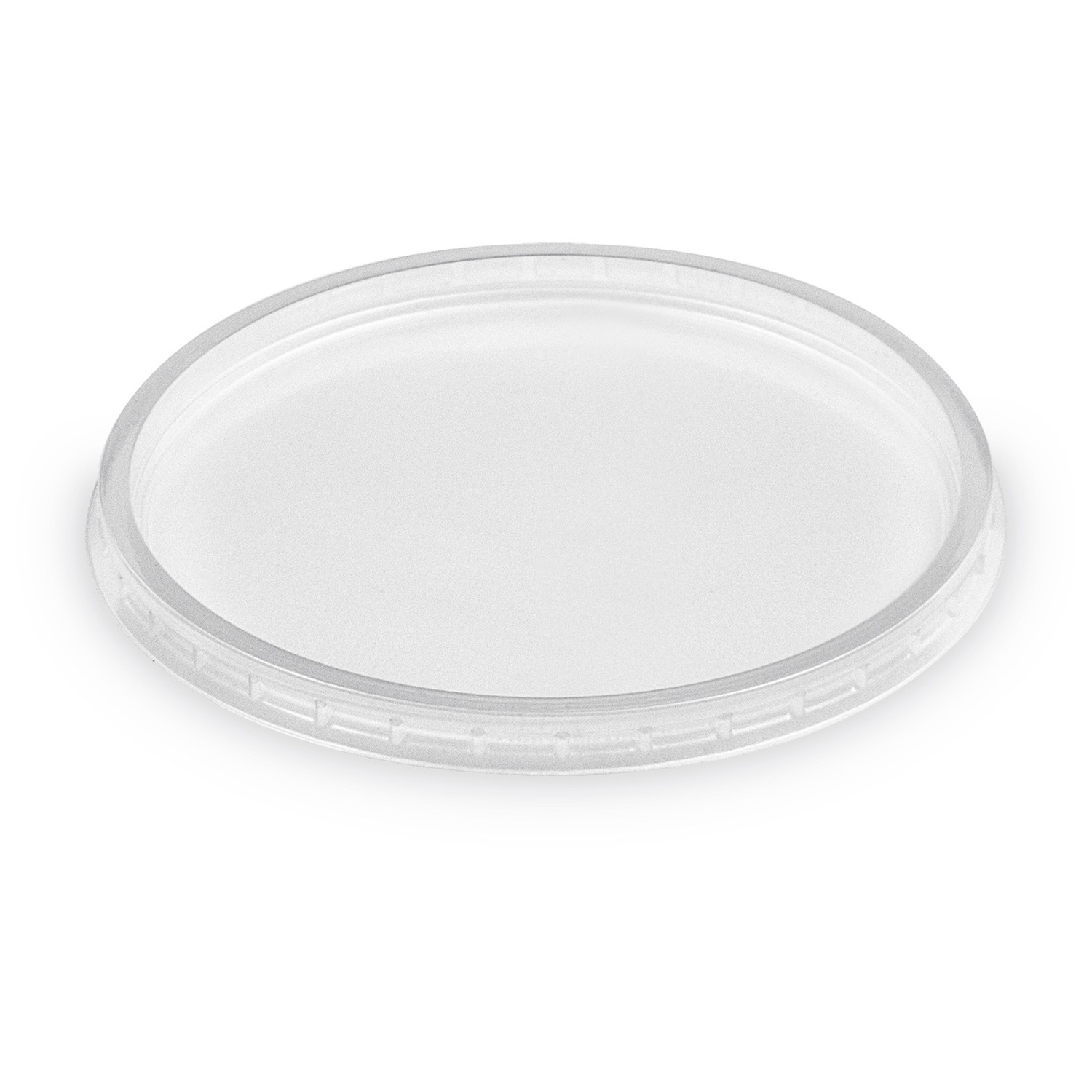 Deckel f�r Suppenbecher Suppenschalen mit  � 12,7 cm klar, 50 Stk.