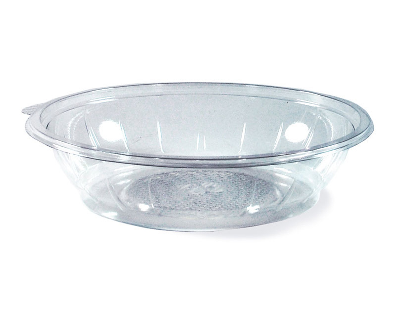 Salatschalen rund � 23 x 5,1 cm klar 1000 ml (PET), 50 Stk.