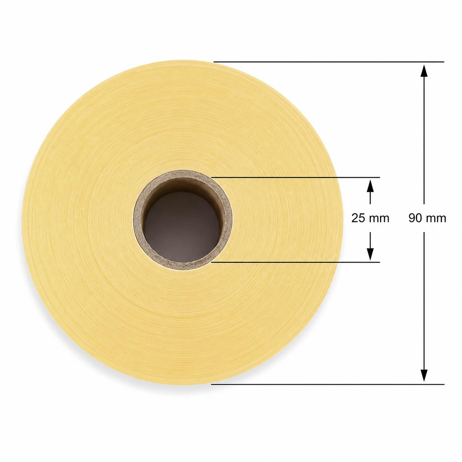 Versandetiketten 103x199mm wei� - Rolle mit 250 Thermo-Etiketten - 25mm Kern DHL DPD UPS GLS