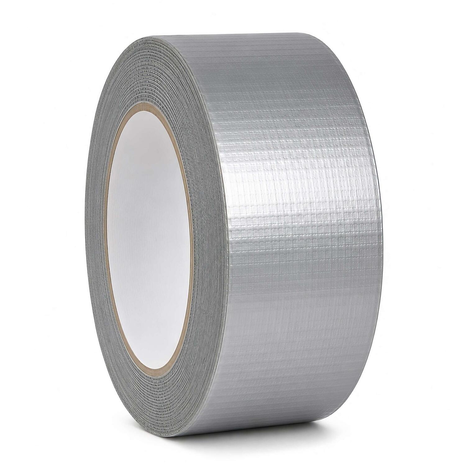 Gewebeklebeband 130 my Gewebeband stark klebend und wasserfest, silber, 48mm x 50m