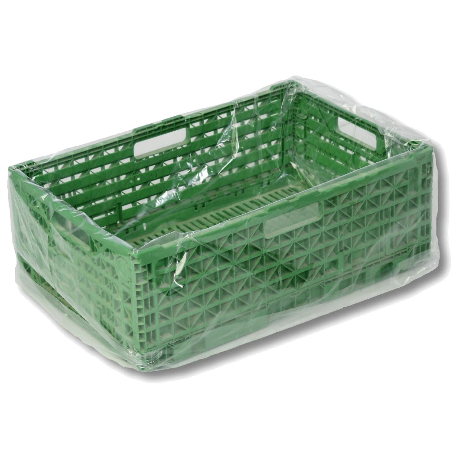 HDPE-Seitenfaltens�cke transparent unbedruckt 430 + 320 x 550 mm, 10my, 2000Stk.