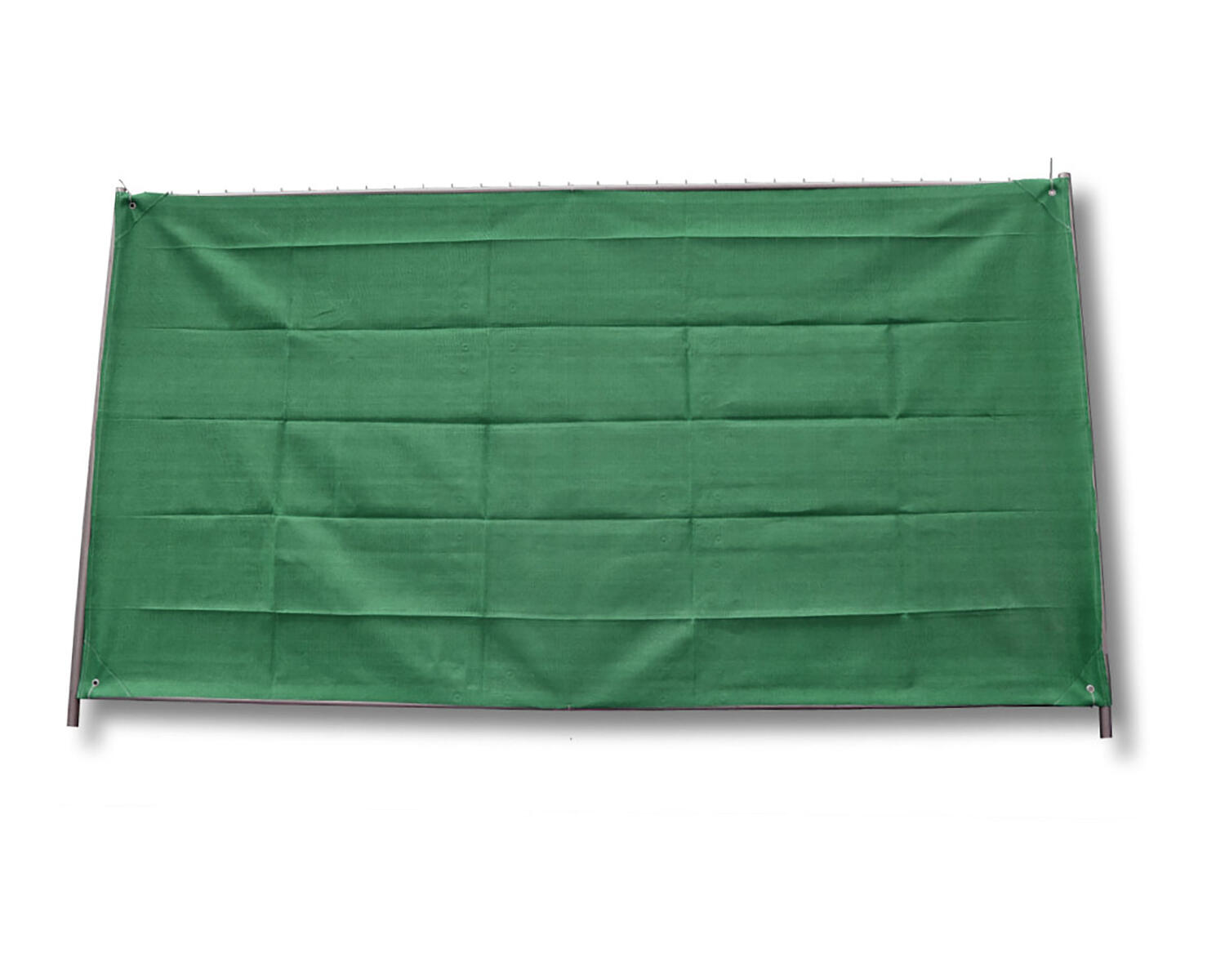 Bauzaunnetz ge�st 1,80 x 3,45 m 150 g/m� gr�n