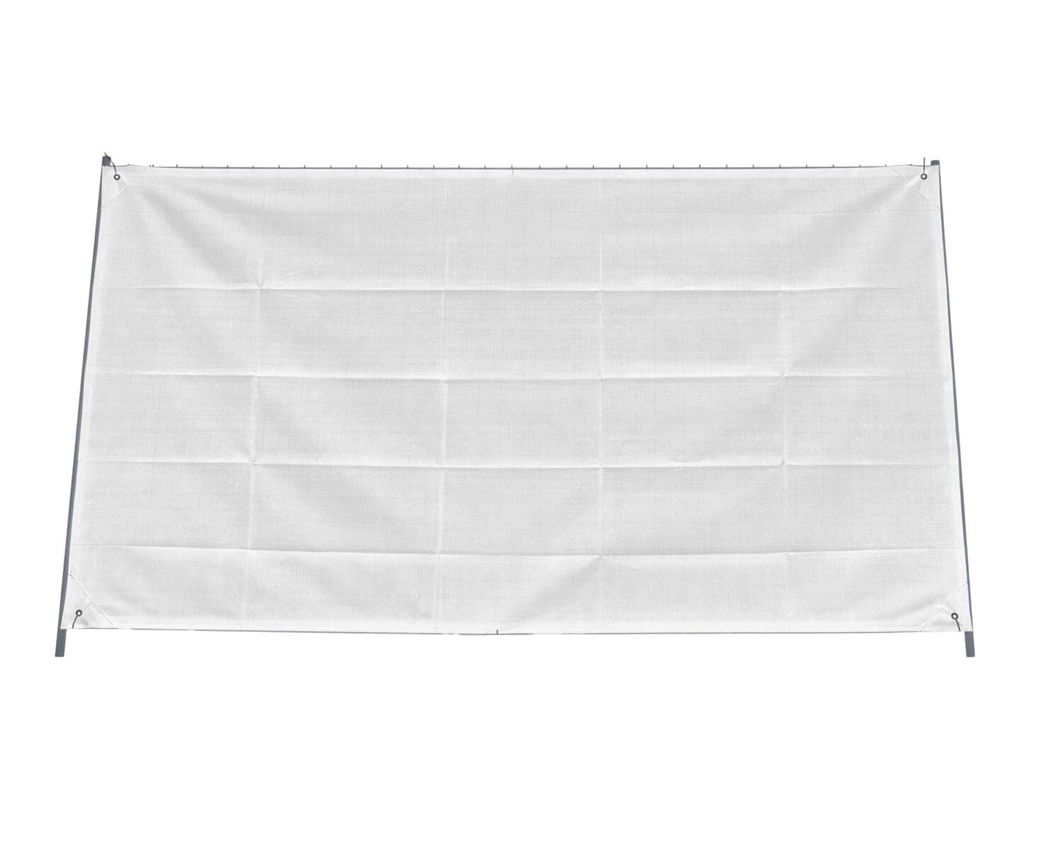Bauzaunnetz ge�st 1,80 x 3,45 m 150 g/m� wei�