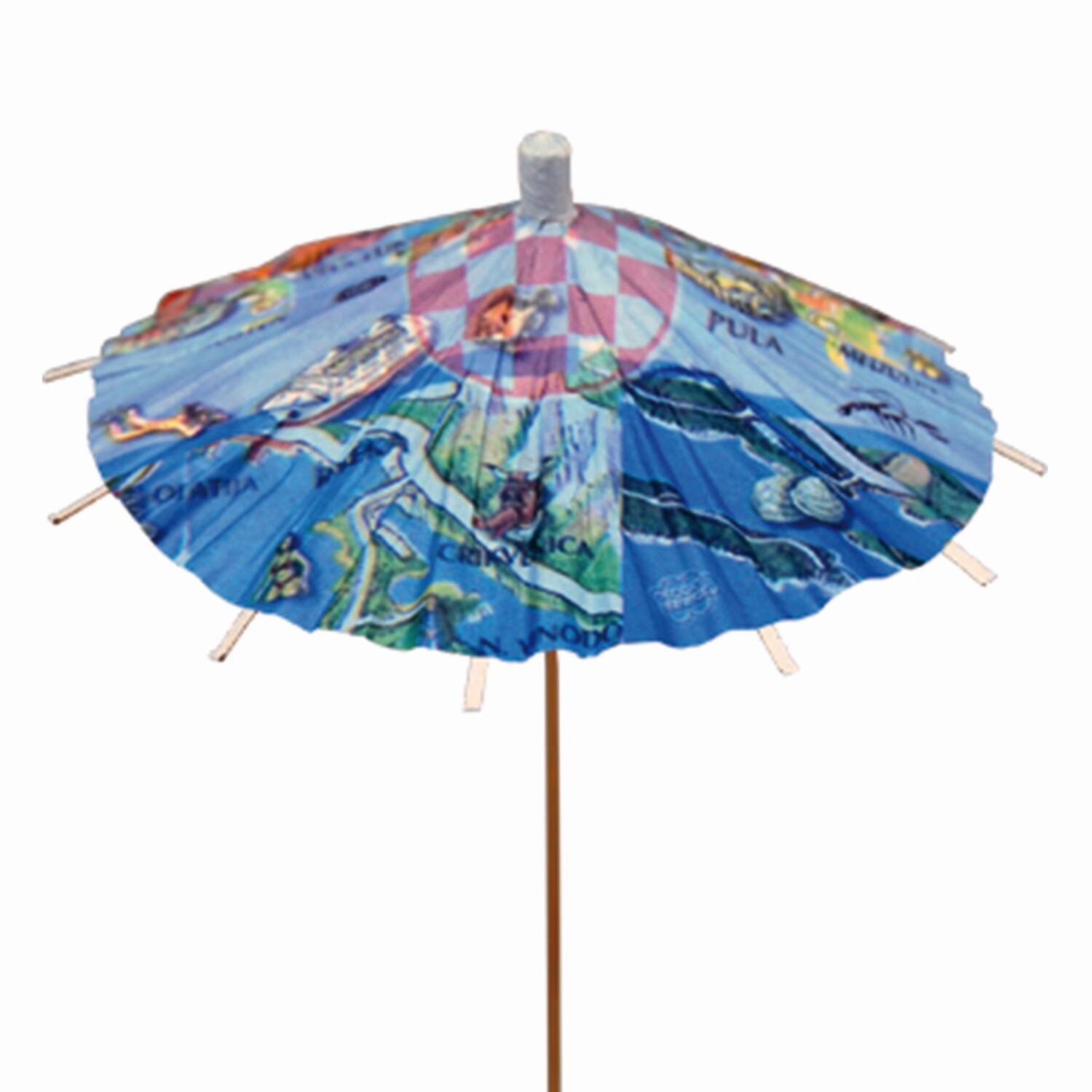 Eisschirmchen Kroatien, �15cm, 18cm, 50 Stk.