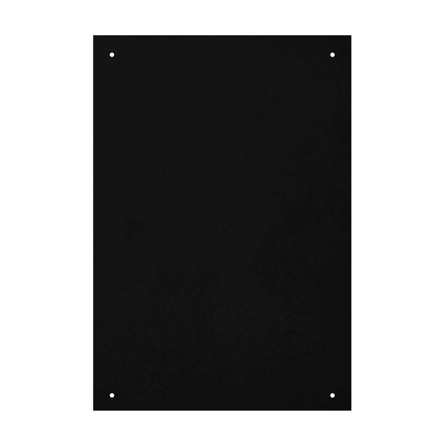 Wand-Kreidetafel ohne Rahmen, schwarz, 55x80cm, 1 Stk.