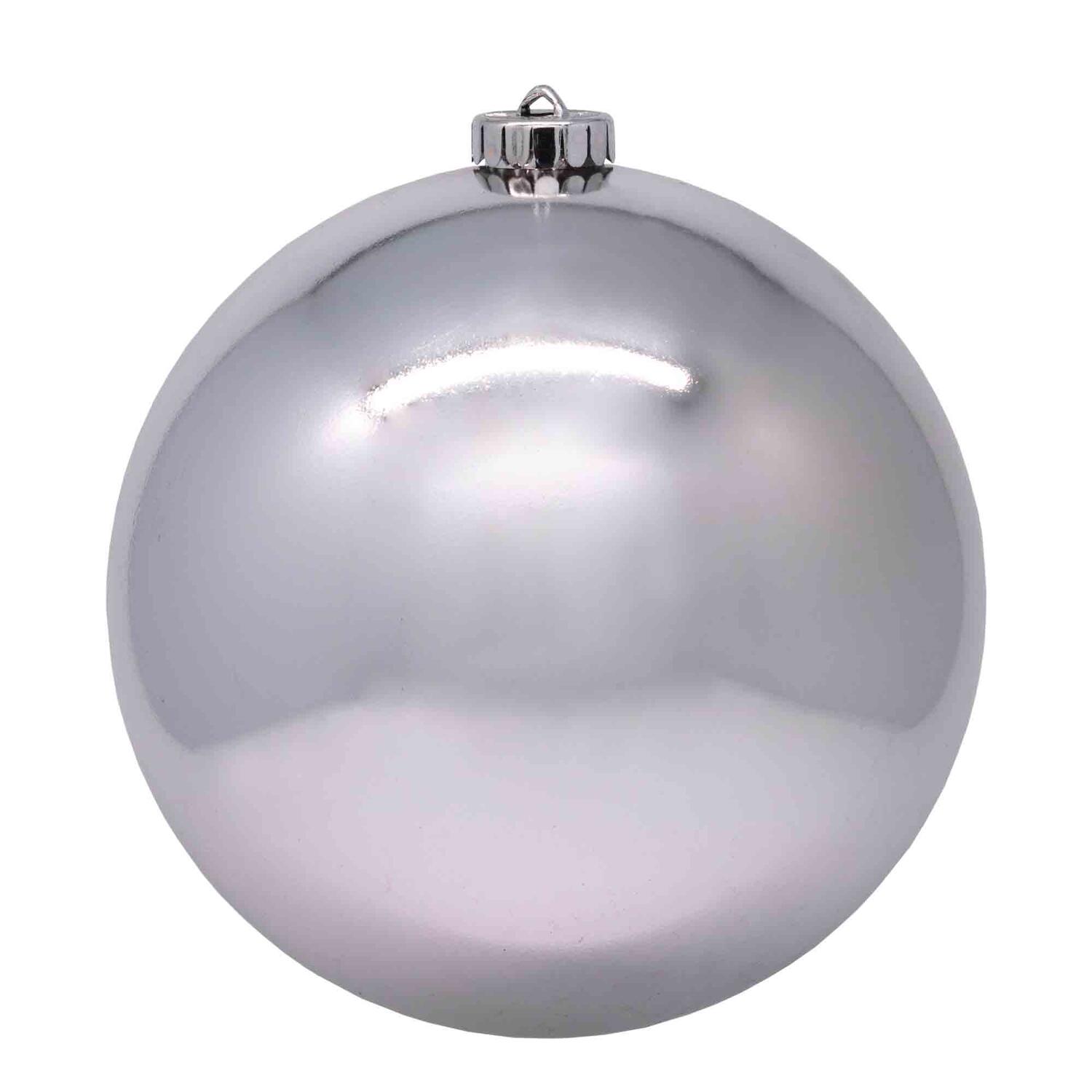 Weihnachtskugeln Christbaumkugeln XXL aus Kunststoff silber, �25cm, 1 Stk.