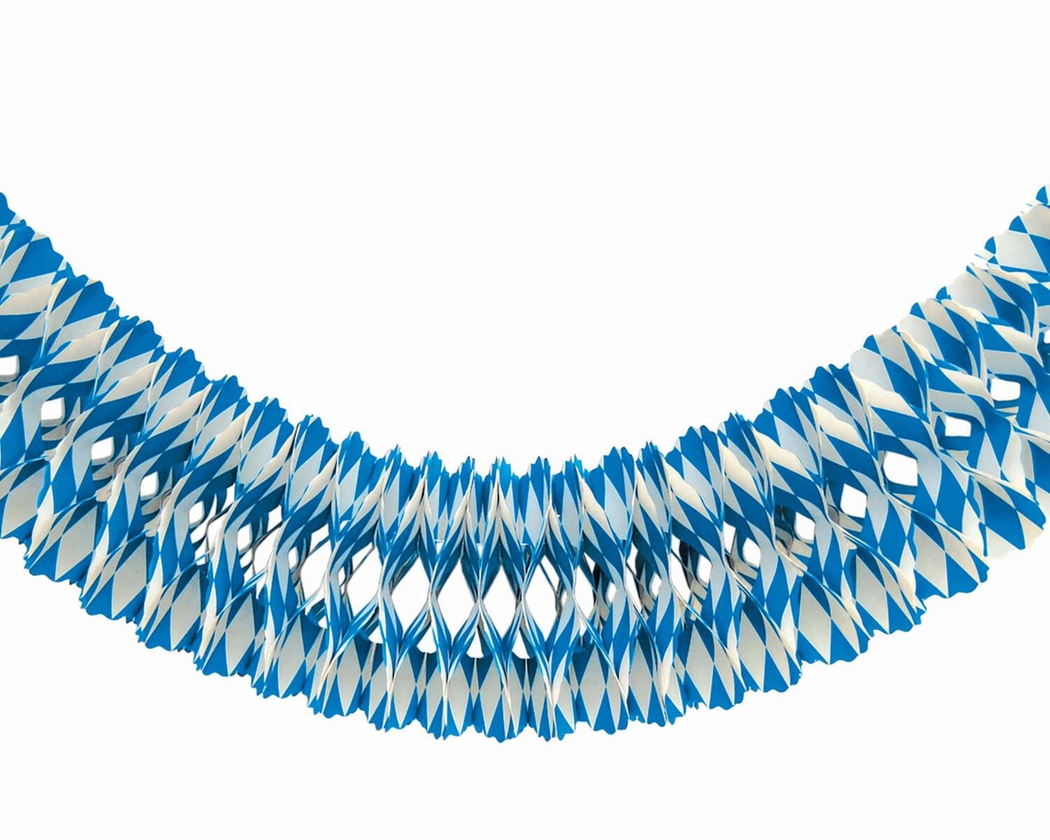 Girlande Oktoberfest aus Papier 15cm 8m, 1 Stk.