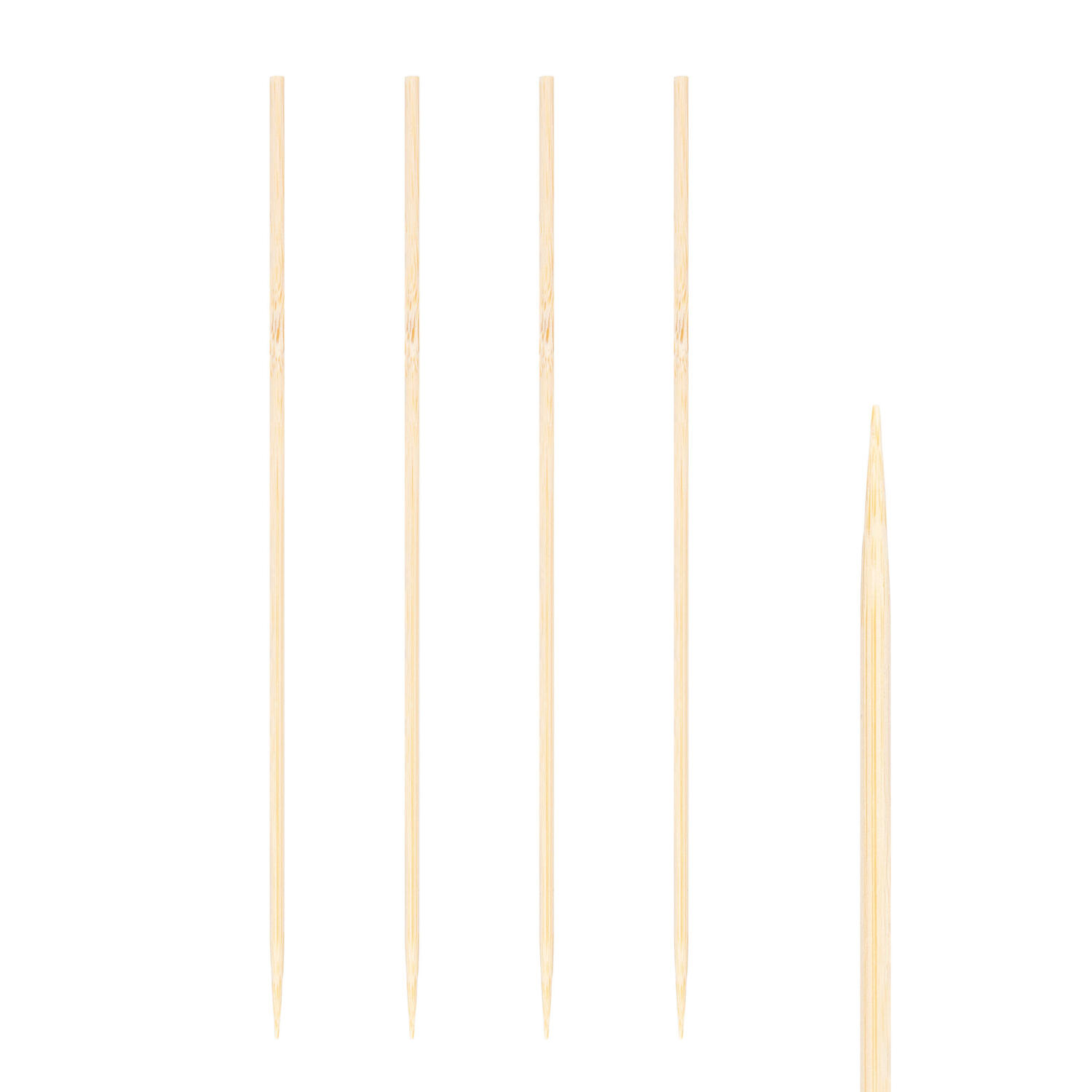Schaschlikspiee aus Holz, 3mm, 20cm, 500 Stk.