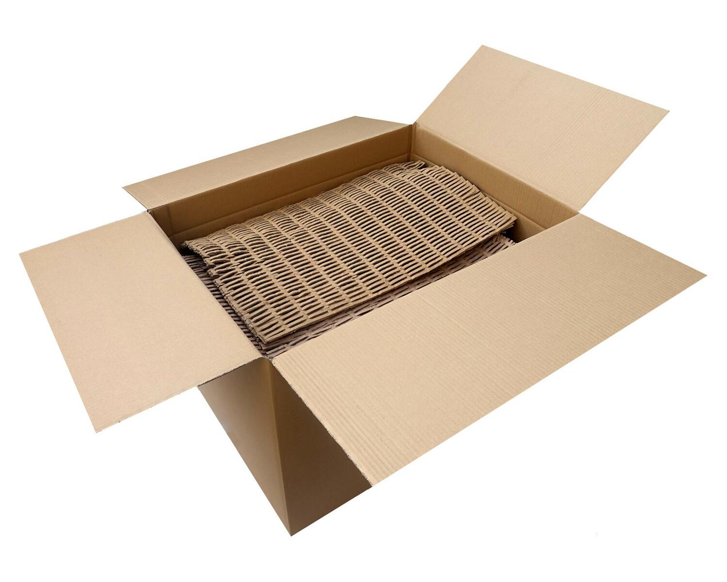 F�llmaterial Polstermatten Wellpappe Kartonage Shreddermaterial Recycling 15kg