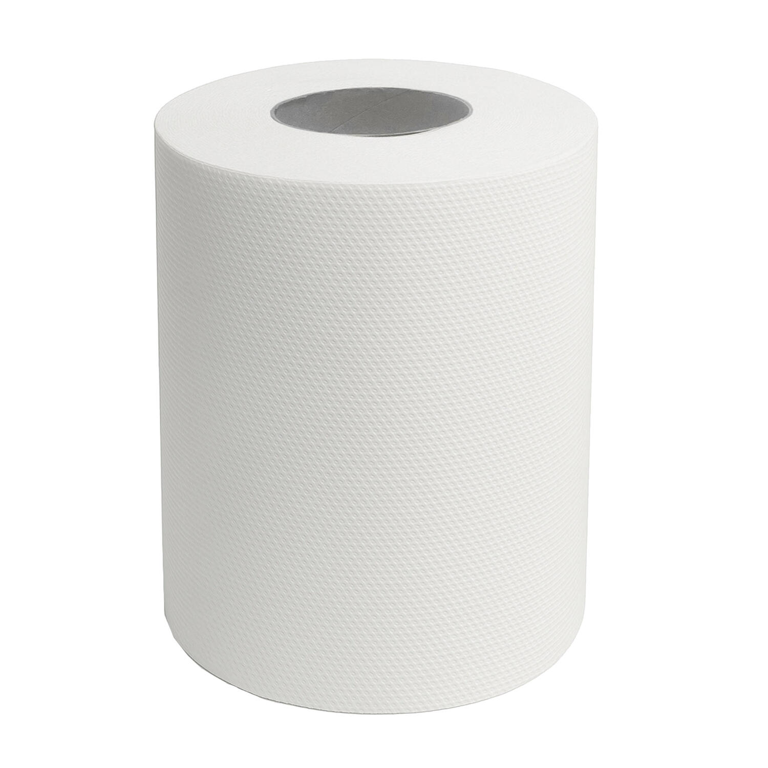 Papierhandtuchrolle 19cm fr Innen und Auenabwicklung 2 lagig aus 100% Cellulose, 6 Stk.