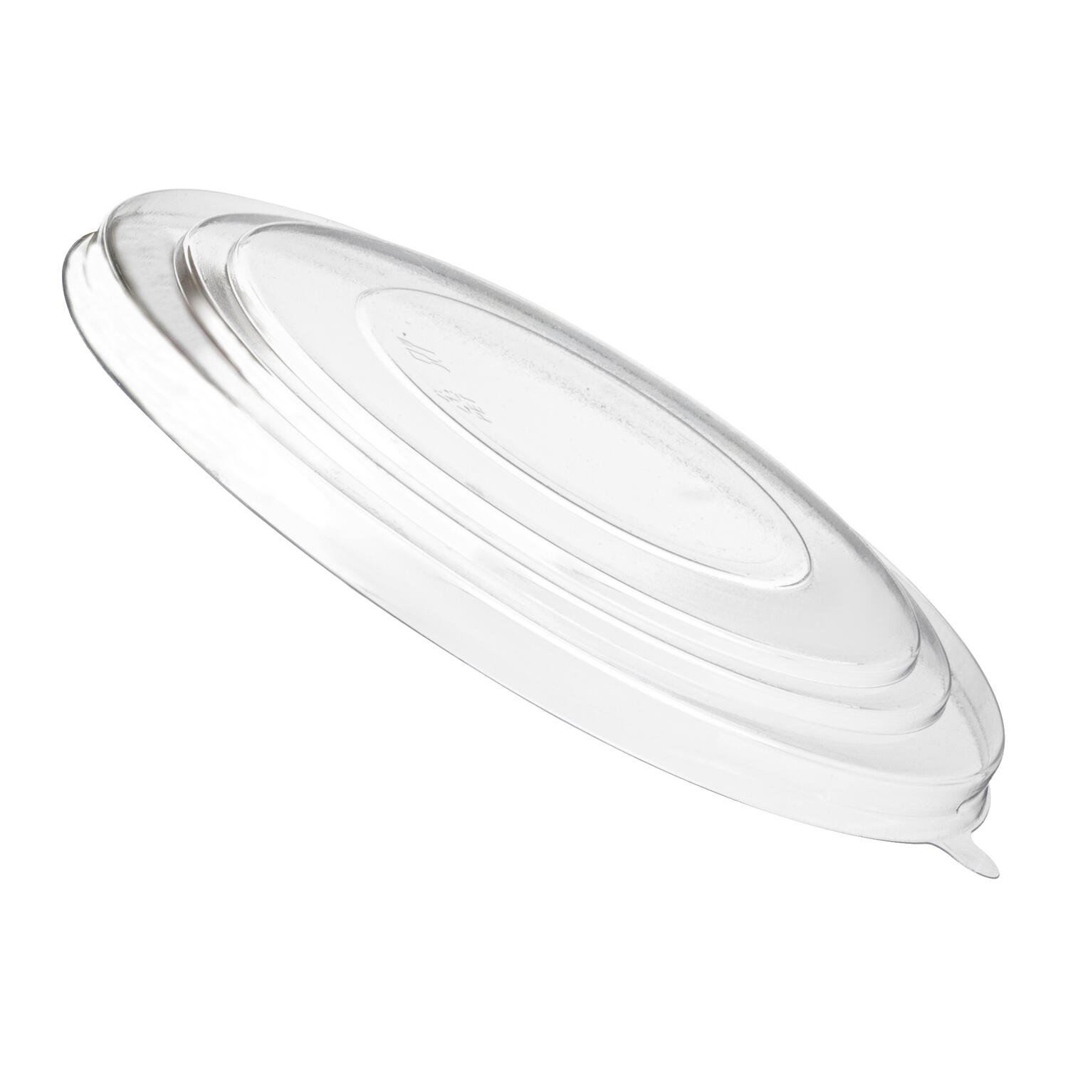 Deckel f�r Salatschalen 1300 ml transparent aus rPET, 50 Stk.