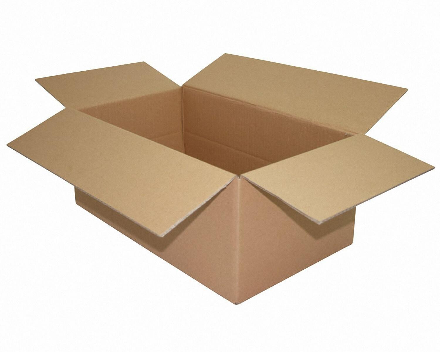 Faltkarton  500x300x(100)-210mm (Au�enma�) mit variabler H�he 1-wellig Dickwelle