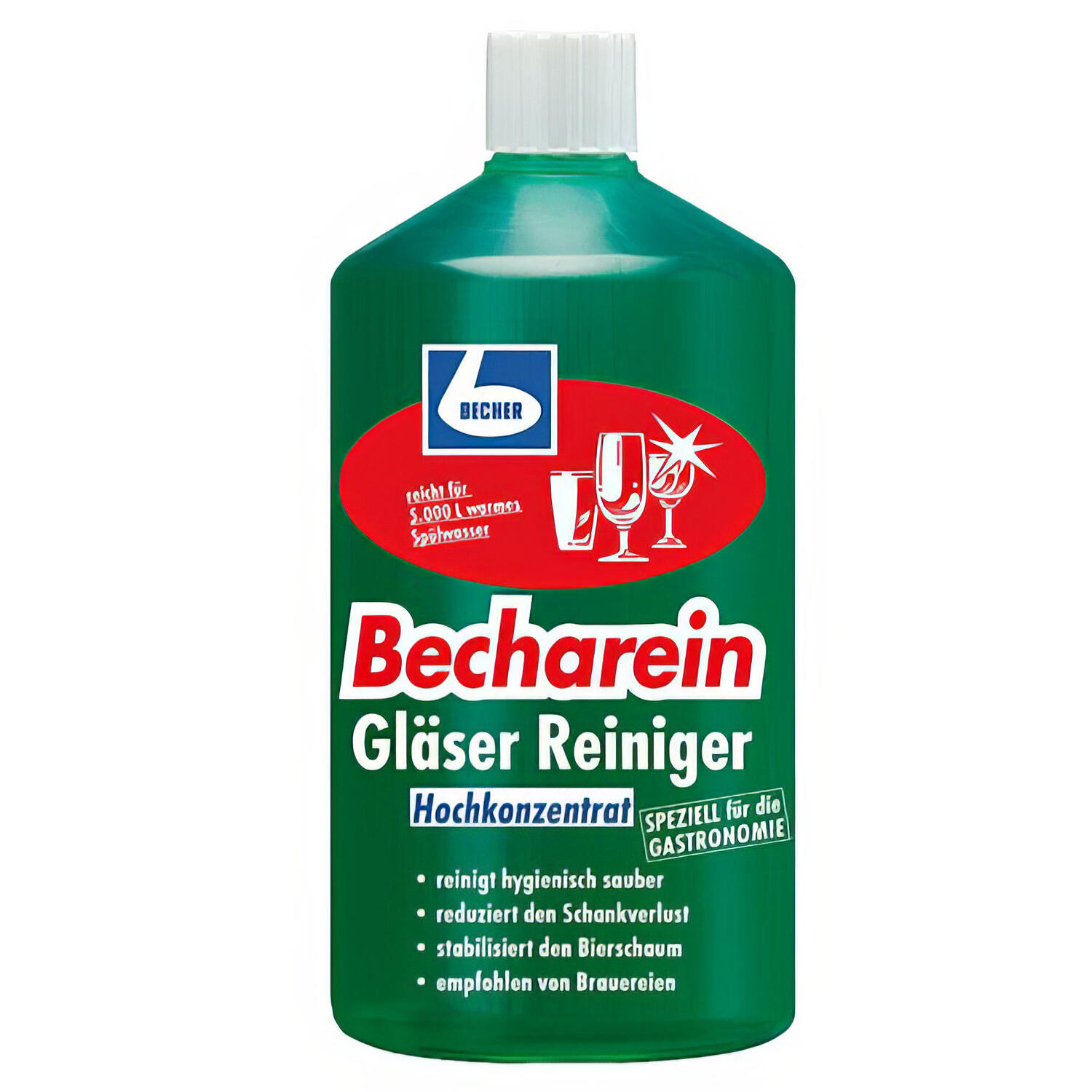 Dr. Becher Becharein Glser Reiniger Hochkonzentrat 1 l  = 5.000 l Splwasser
