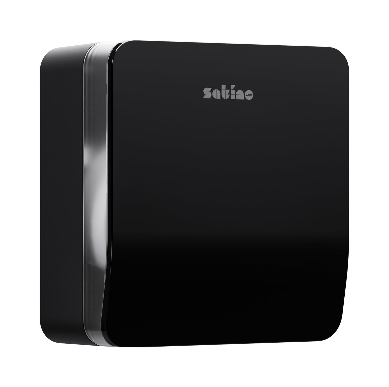Satino Jumbo Toilettenpapierspender S f�r JT1-Gro�rollen, schwarz