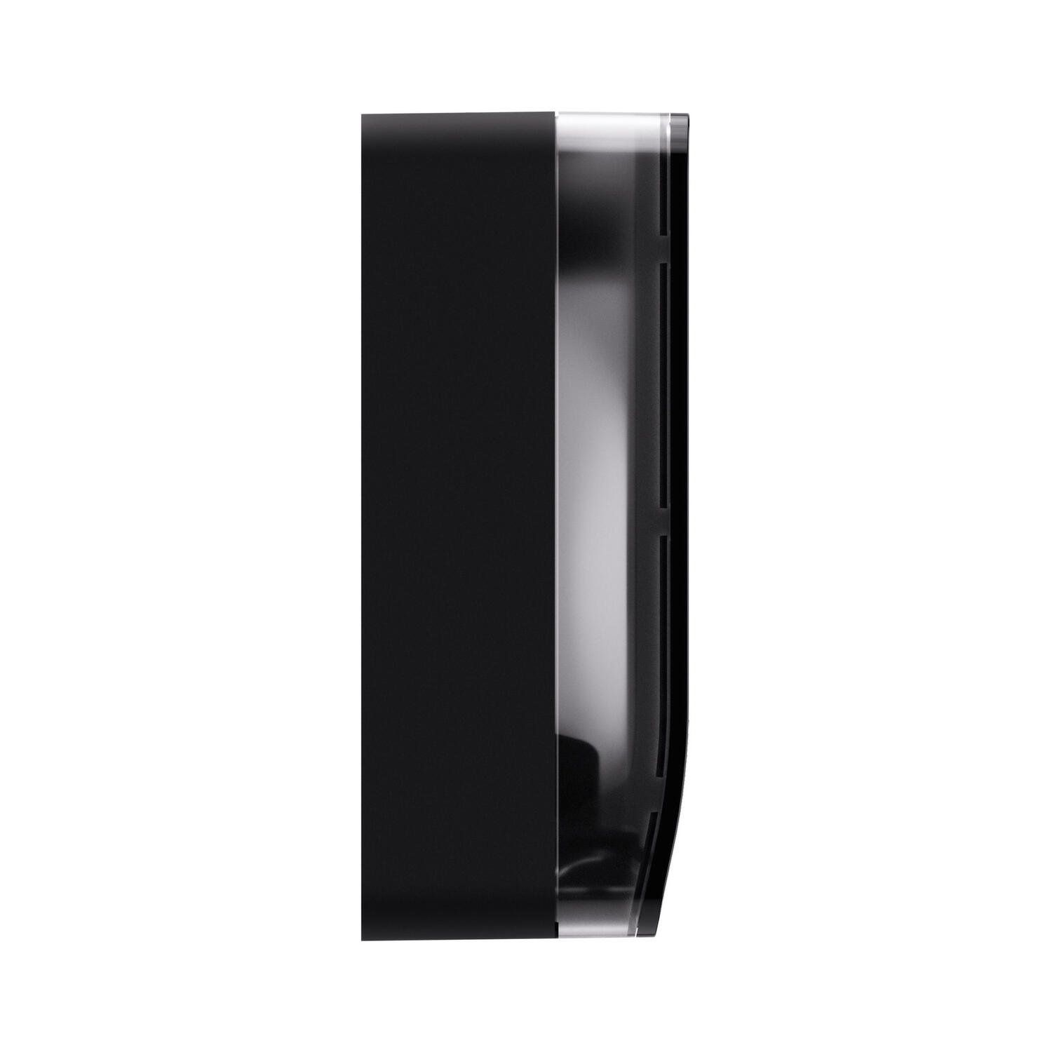 Satino Hyginity Jumbo Toilettenpapierspender L, 35x34x13,9cm schwarz, System JT2