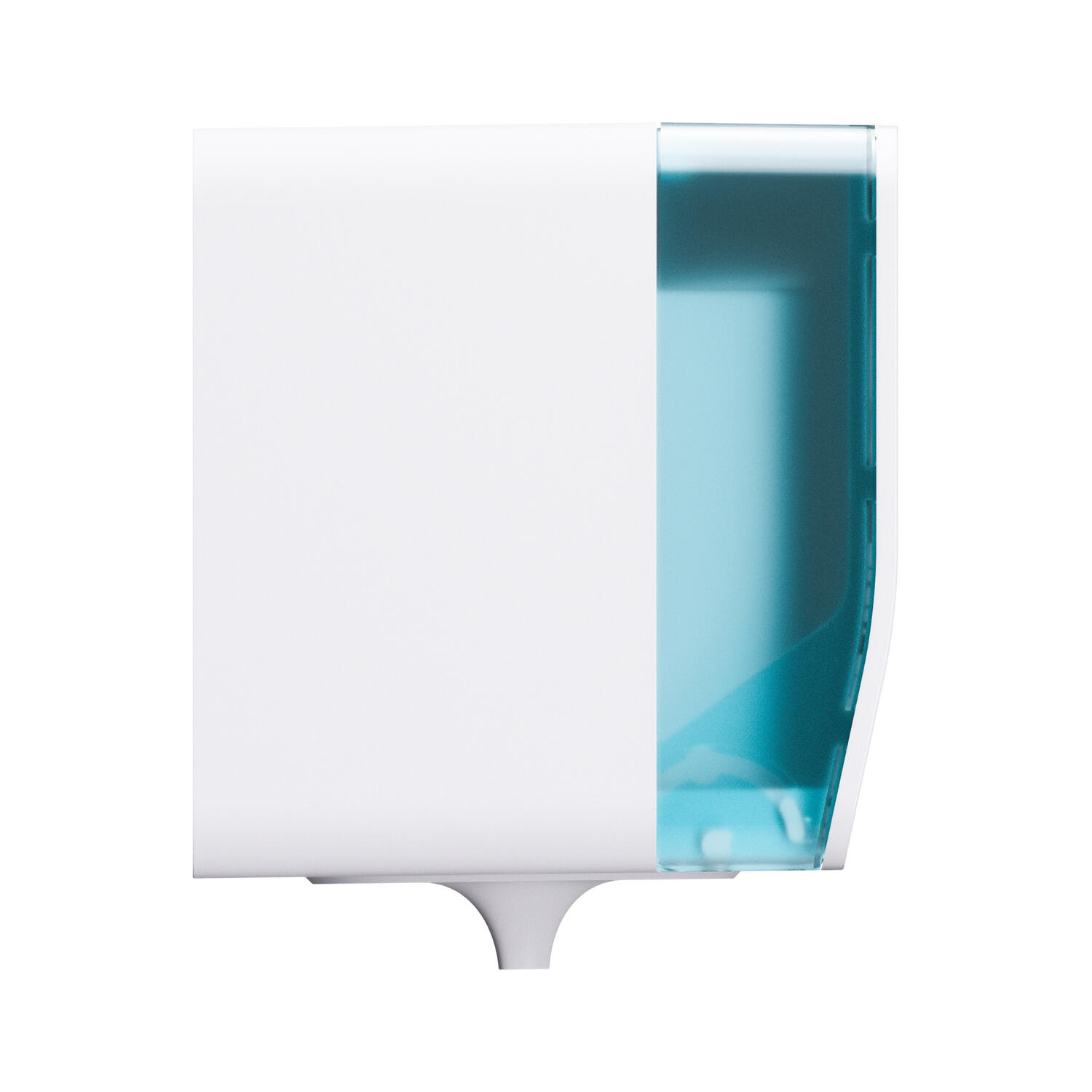 Satino Hyginity Spender Plus f�r Handtuchrollen mit Innenabwicklung, System CF1, 29,4 cm x 26,0 cm x 24,5 cm,  wei�