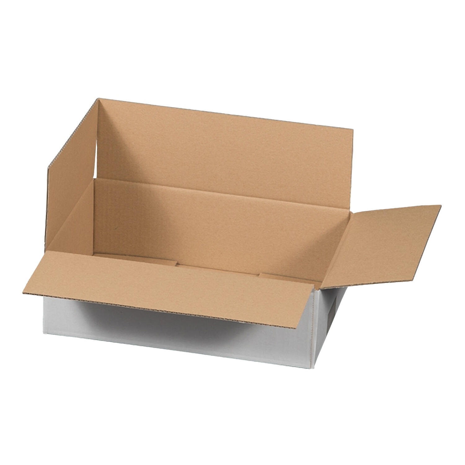 Faltkarton  300x200x100mm (Au�enma�) 1-wellig wei�