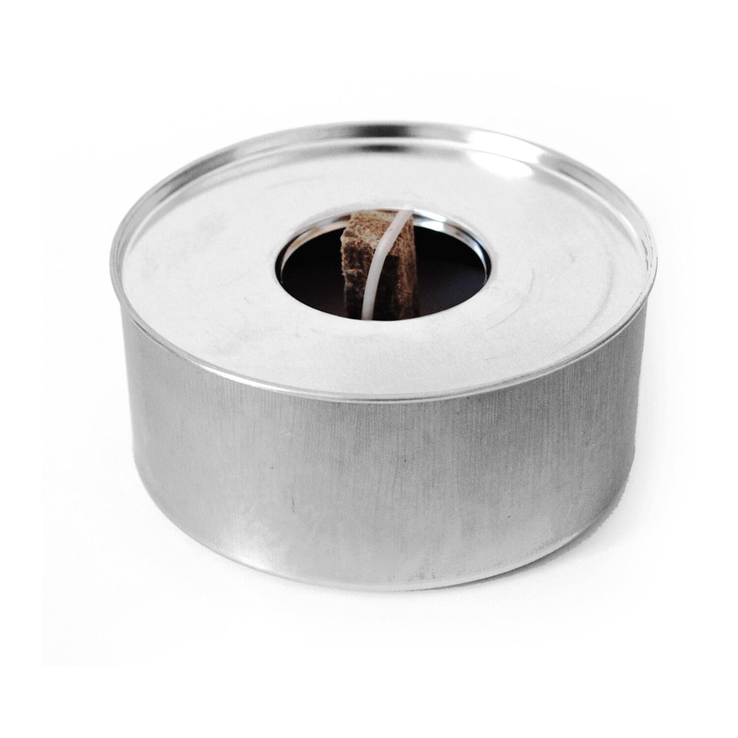 Gartenlicht in Aluschale � 10 x 4,5 cm, Brenndauer 7 Stunden