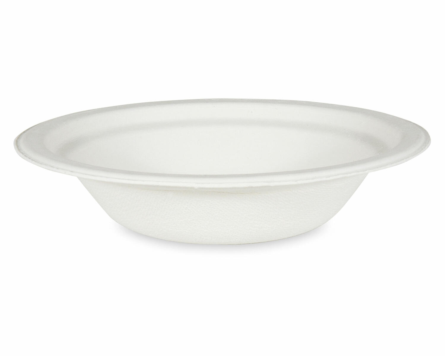 Bio Suppenteller Salatschalen Schale rund Zuckerrohr 400ml  18 x 4 cm, 10 Stk.