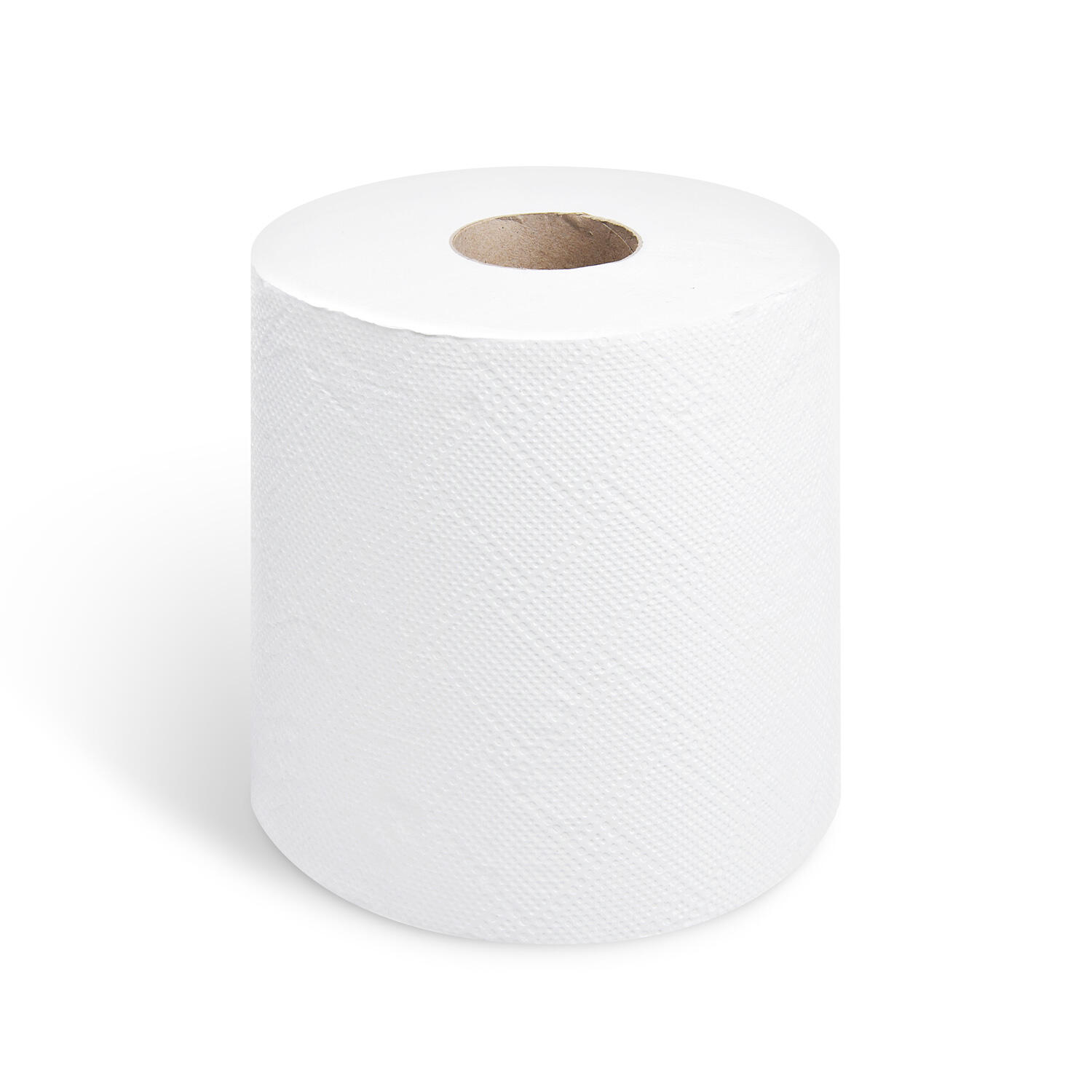 Papierputztuchrolle 2-lagig geprgt wei 18cm 19cm x 100m, 400 Blatt FSC-Mix, 6 Stk.