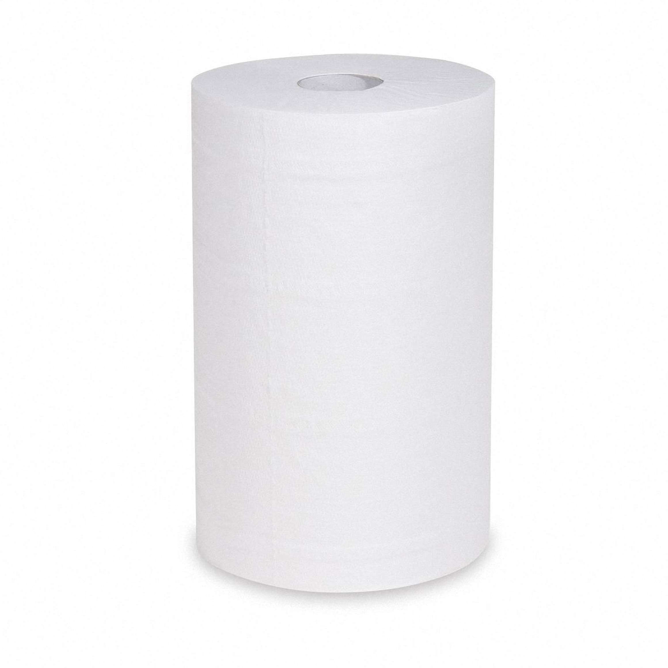 Putztuchrolle perforiert 100% Zellstoff 2-lagig  12 x 20cm x 60m wei, 12 Stk.