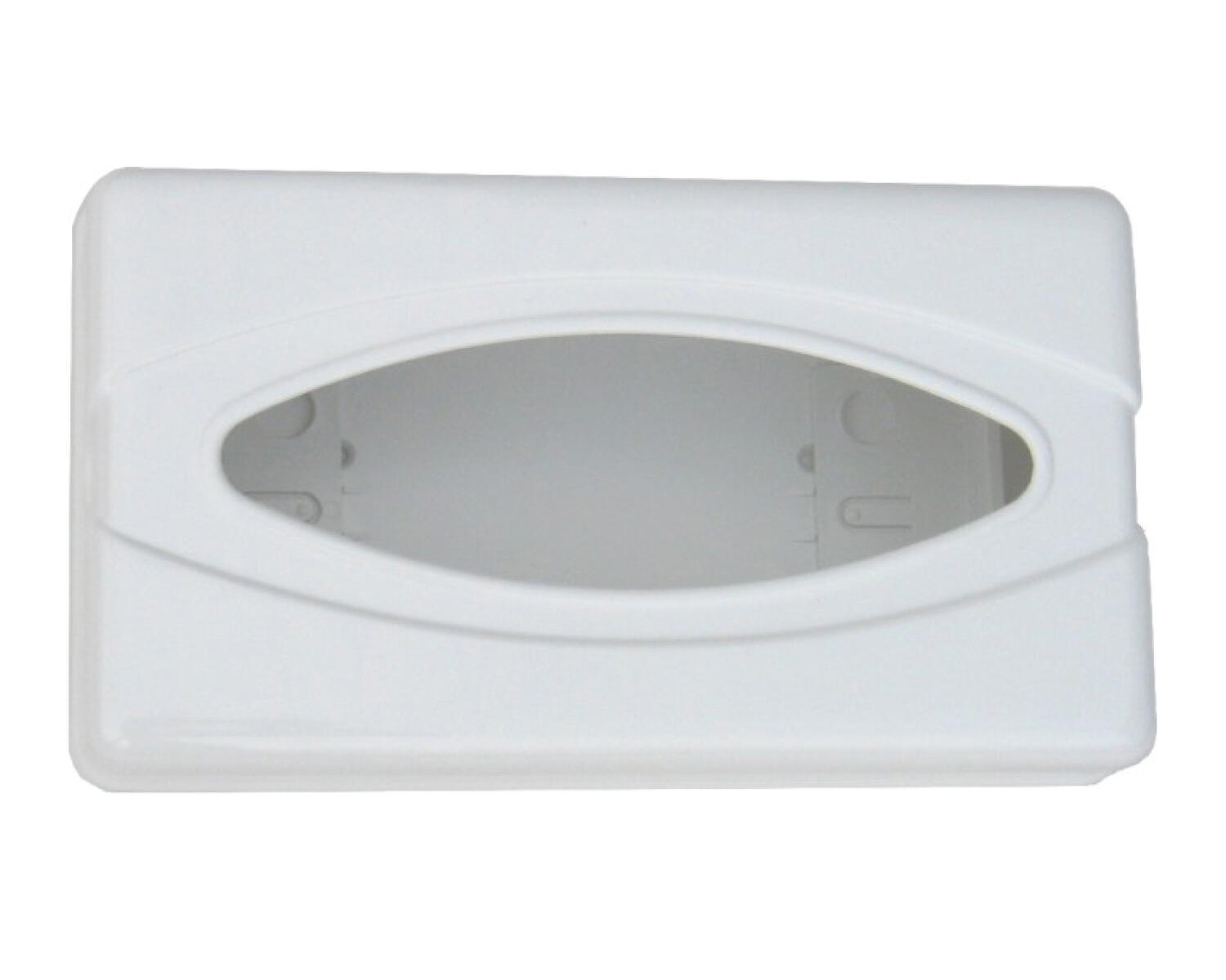 HYGSOFT Spender aus Kunststoff f�r Kosmetikt�cher und Handschuhe, wei�