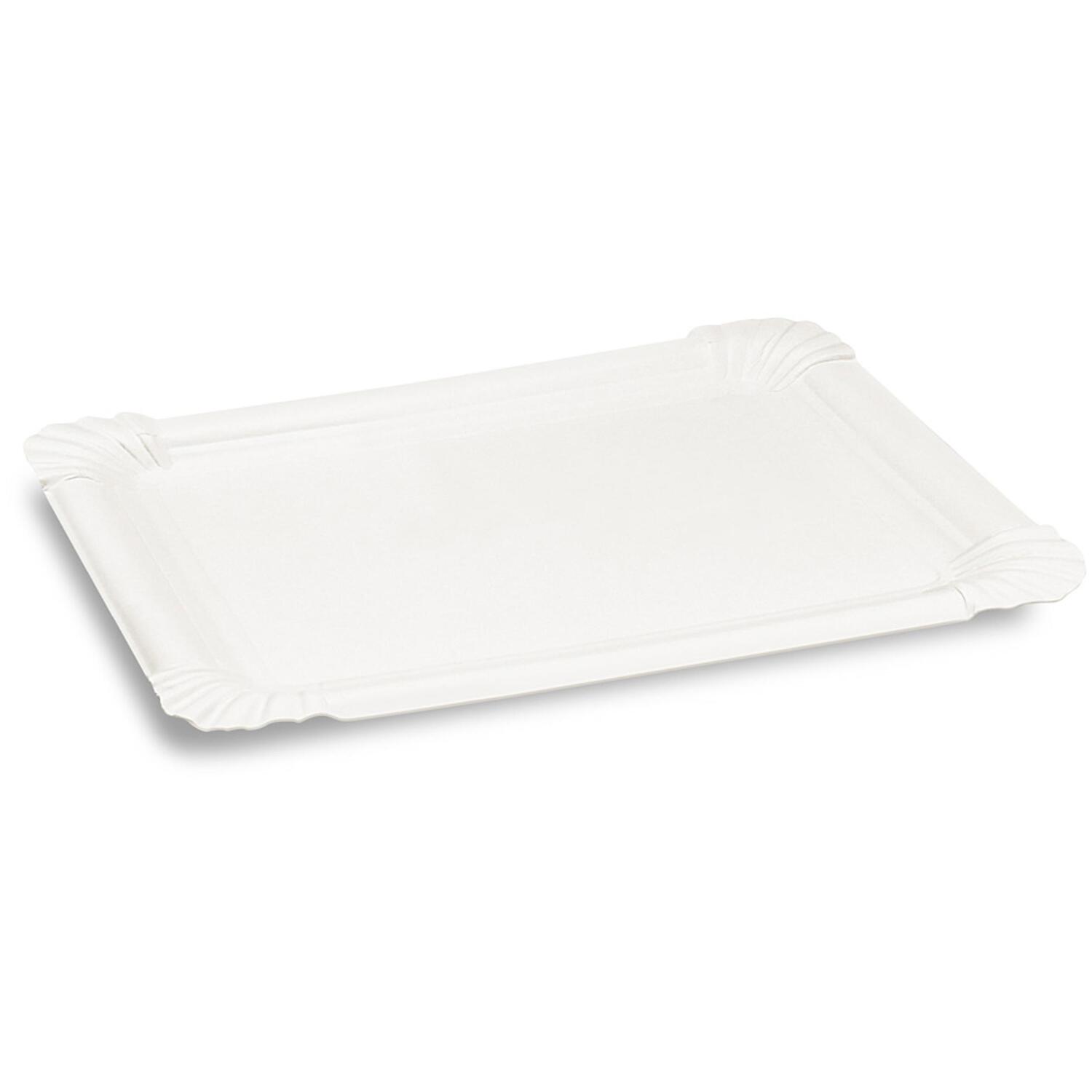 BIONATURE Pappteller aus Frischfaser 11 x 16 cm fettdicht wei�, 10 Stk.