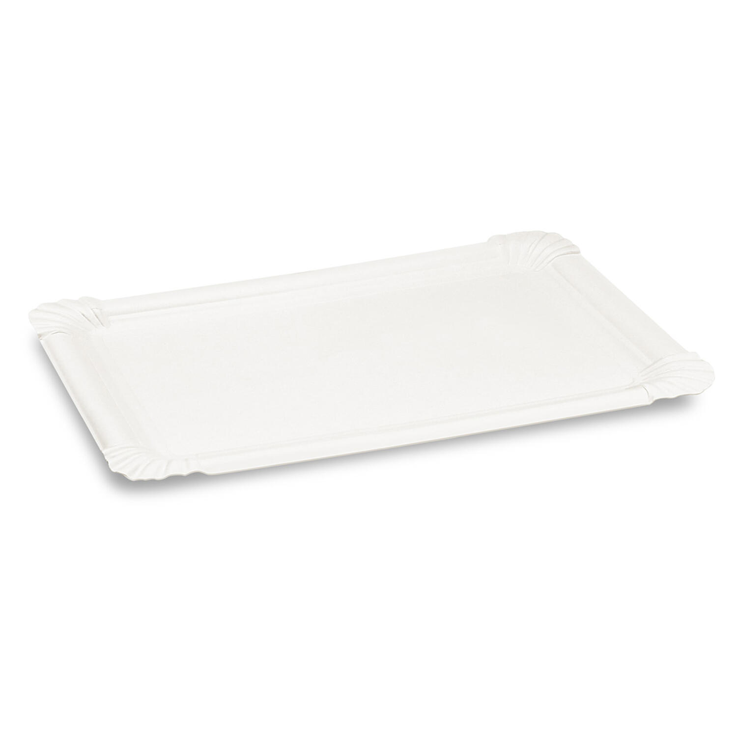 BIONATURE Pappteller aus Frischfaser 13 x 19 cm fettdicht wei�, 10 Stk.