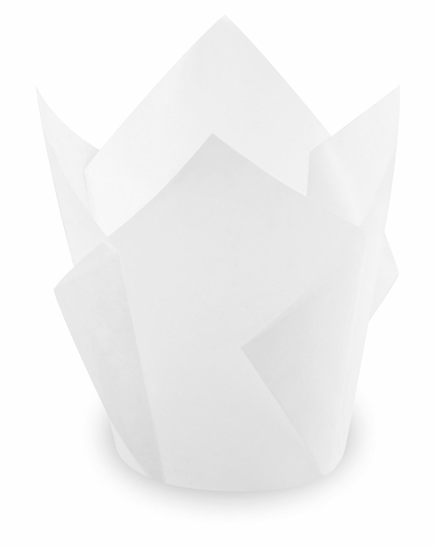Muffin-Tulip-Wraps � 50 x 85 mm wei�, 160x160 mm, 100 Stk.