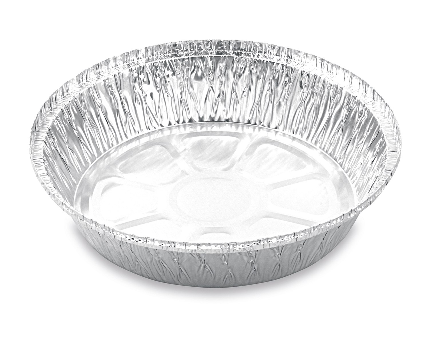 Aluschalen Backform Auflaufform rund 1000 ml stehender Rand 208 x 49mm, 100 Stk.