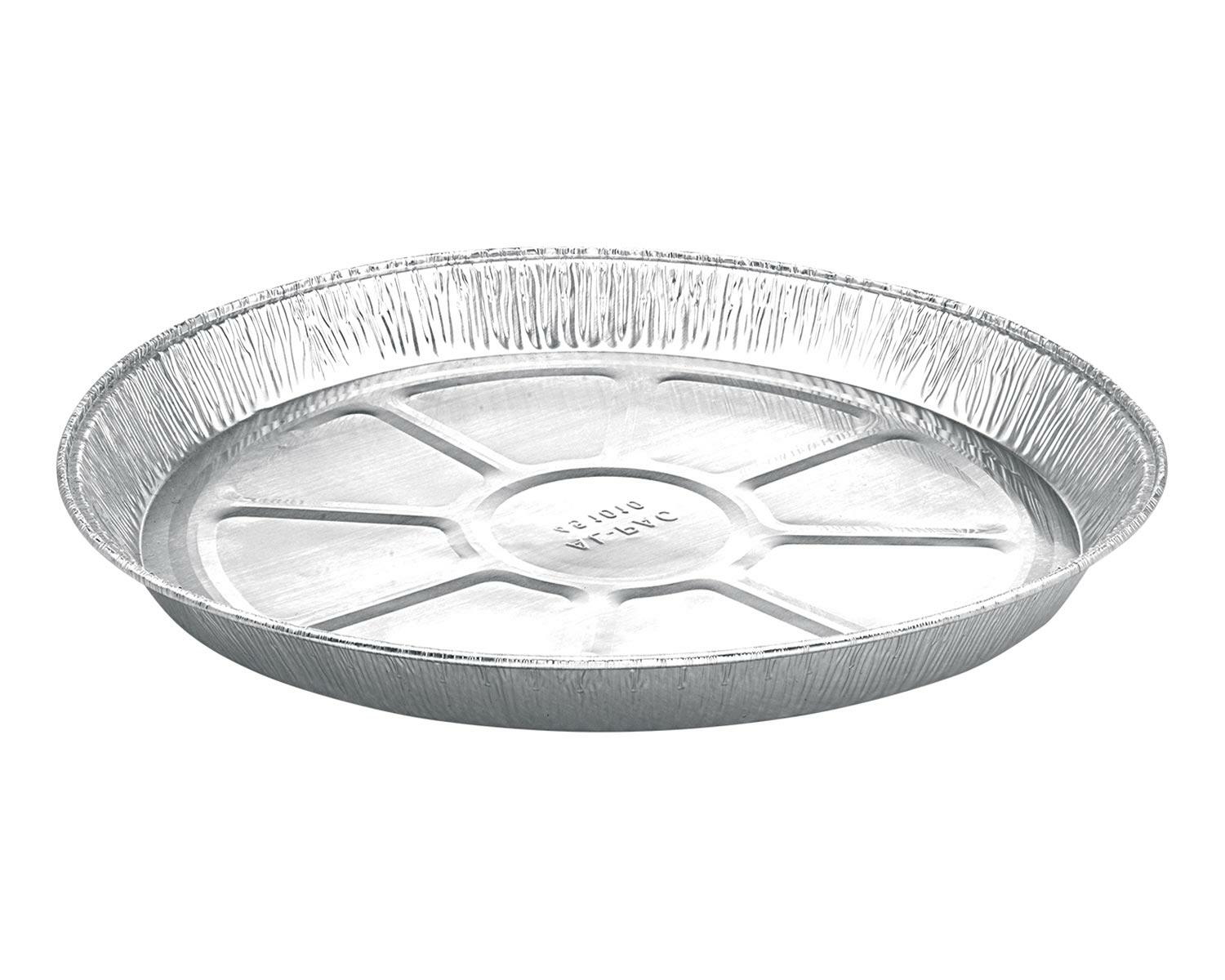 ALU Grill-, Back-, Servier- und Pizzateller rund 1010 ml, � 277x25mm, 100 Stk.