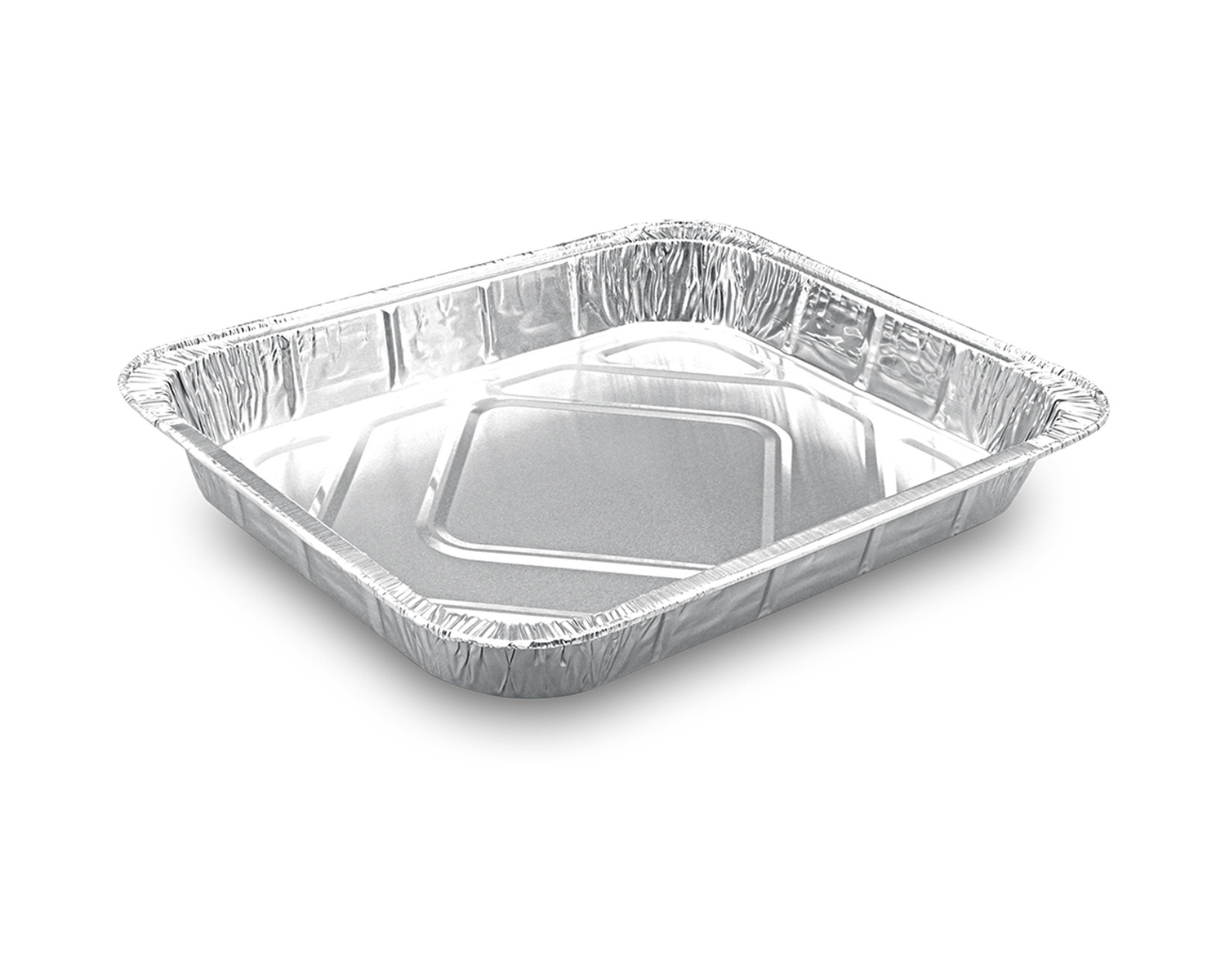 Aluschalen Backform Auflaufform Gastronorm 326x262x40mm 2450ml Typ 1/2, 100 Stk.