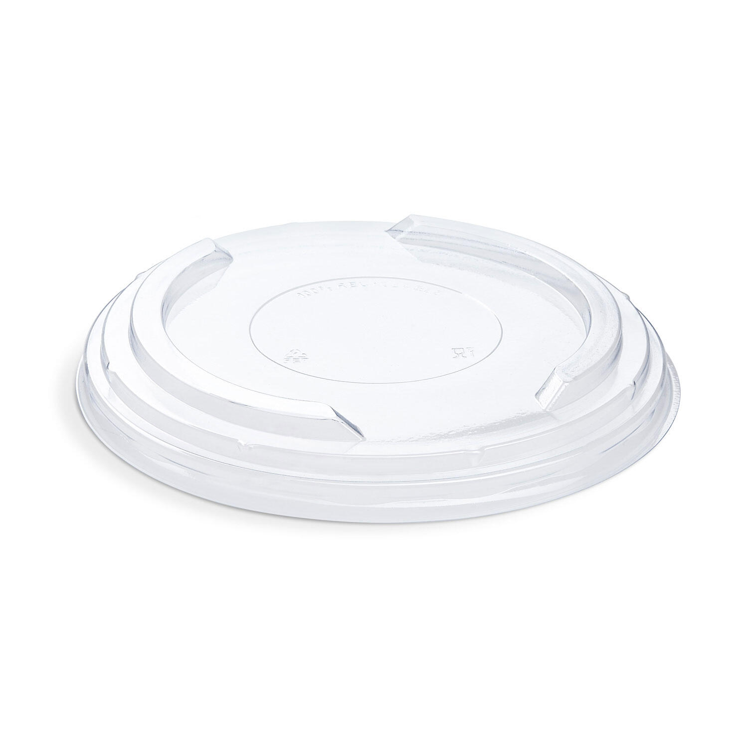Deckel transparent �185mm aus rPET f�r Salatschalen Feinkostschalen, 50 Stk.