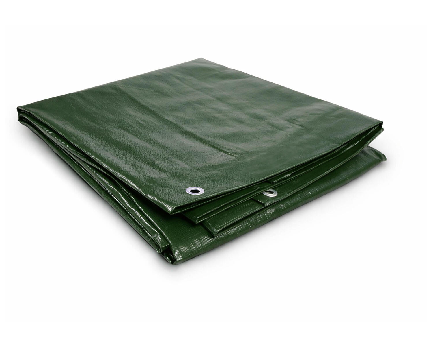 PolyTarp PE Holzabdeckplane Schutzplane 2,5 x 10m gr�n rei�fest wasserdicht 210g/m�