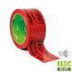 Warnband Klebeband 48mmx66m activaTape Low Noise rot mit Aufdruck Bruchgefahr